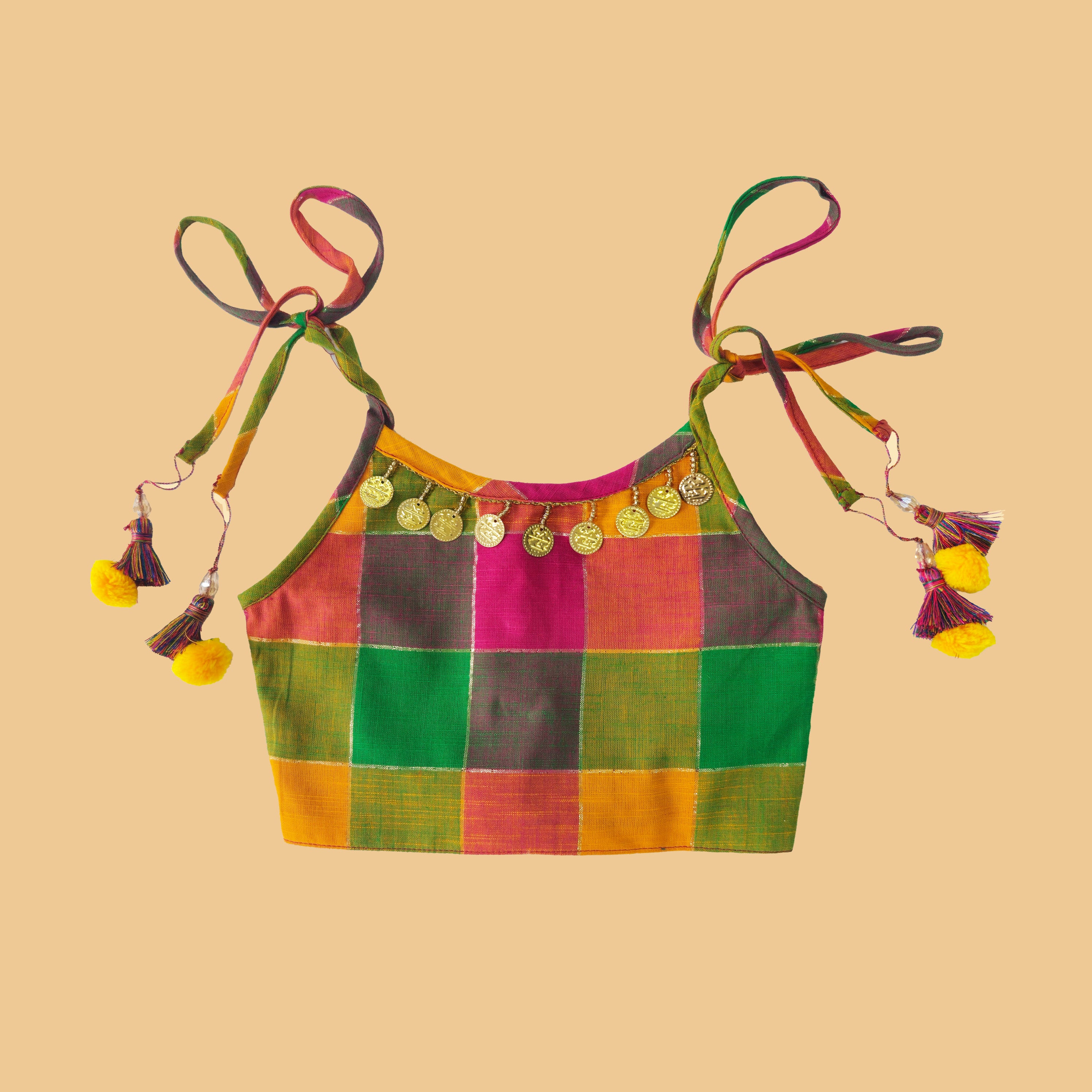 Multicolored Lehenga Choli - Girls
