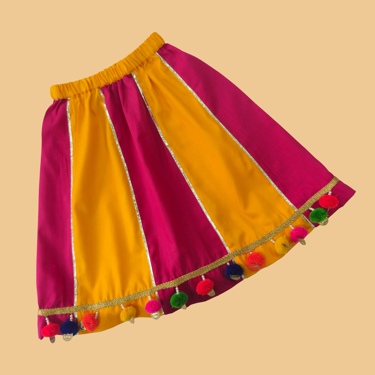 Multicolored Lehenga Choli - Girls