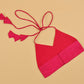 Pink & White Lehenga Choli - Girls