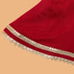 Maroon Embellished Long Frock - Girls
