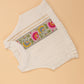High Neck Khadi Crop Top & Pant - Girls