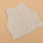 High Neck Khadi Crop Top & Pant - Girls