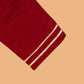 Maroon Embellished Kurta Dhoti - Boys