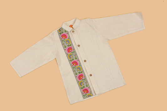 Khadi Kurta Pyjama - Boys