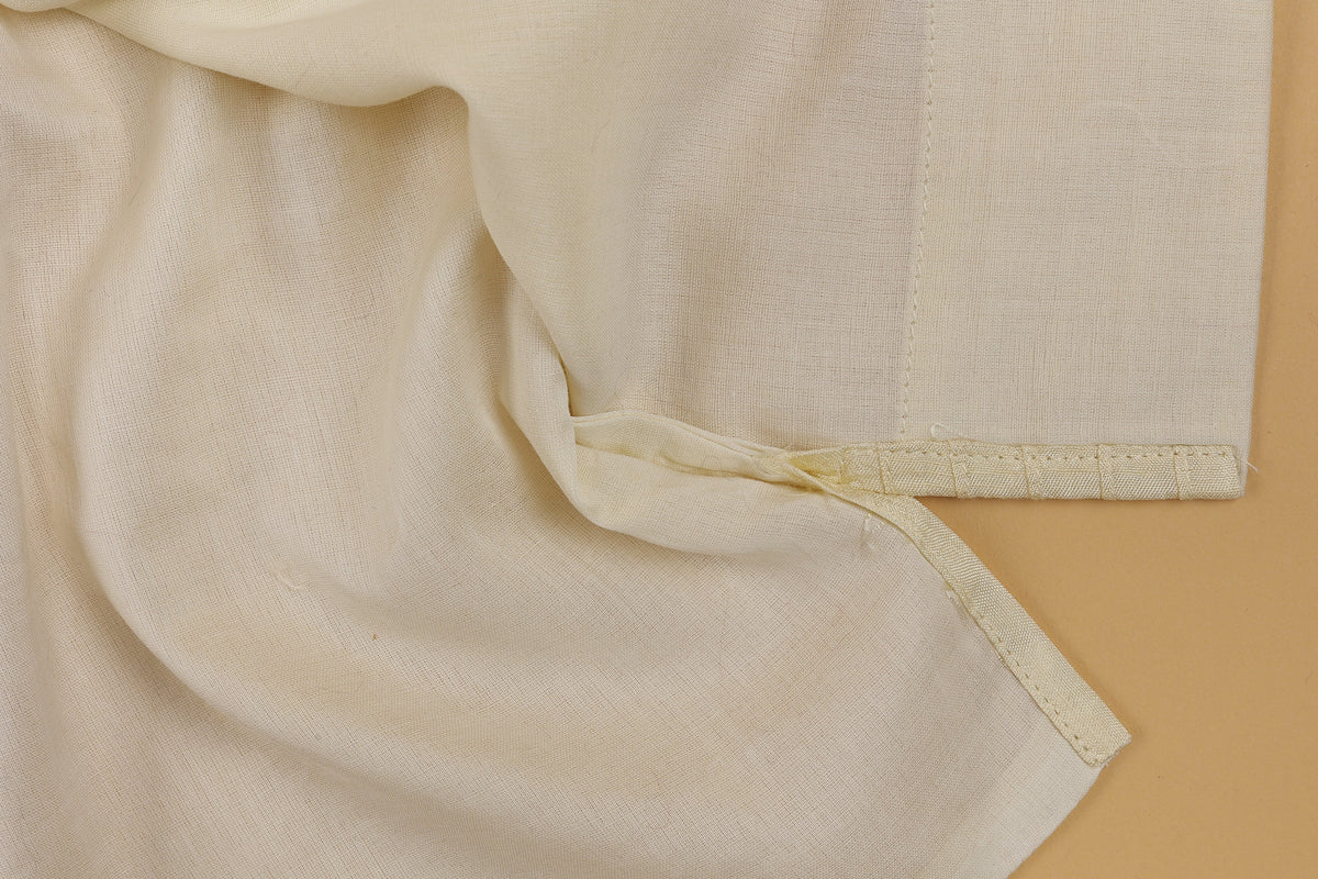 Cream Embroidered Kurta Pyjama - Boys