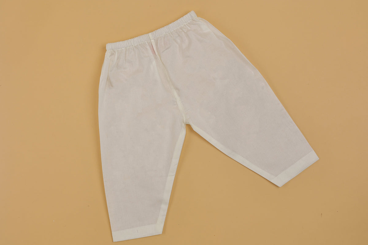 Dual Tone Embroidered Kurta Pyjama - Boys