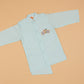 Blue Embellished Kurta Pyjama - Boys