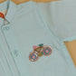 Blue Embellished Kurta Pyjama - Boys