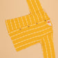 Mustard Kantha Kurta Pyjama - Boys