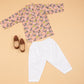 Zebra Print Kurta Pyjama - Boys
