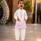 Dual Tone Embroidered Kurta Pyjama - Boys
