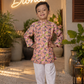 Zebra Print Kurta Pyjama - Boys